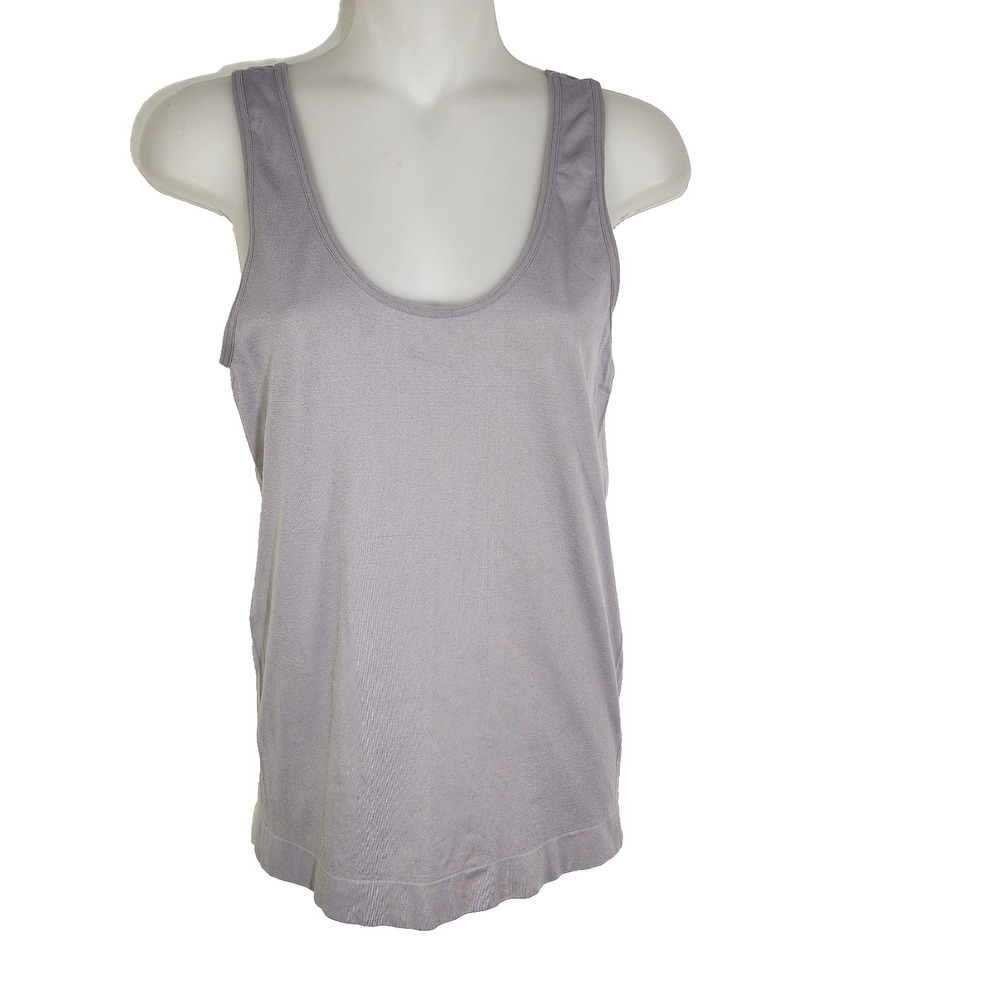 Yummie By Heather Thomson Two Way Shaping Tank Top Large Seamless Basic Stretch